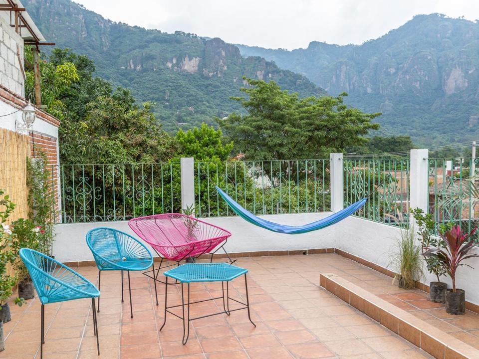 Colibri Turquesa Hotel เตโปซตลัน ภายนอก รูปภาพ