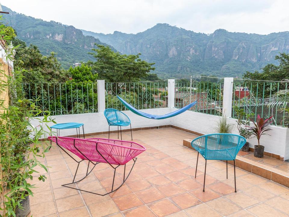 Colibri Turquesa Hotel เตโปซตลัน ภายนอก รูปภาพ